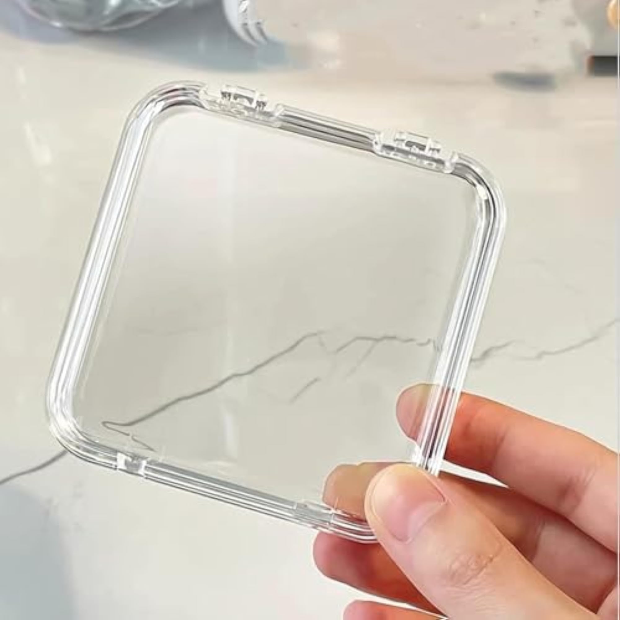Transparent Jewelry Box Organizer for Women, Acrylic Storage Case